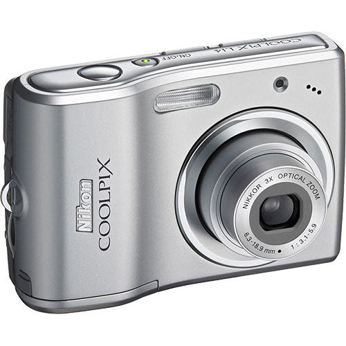 Nikon Coolpix L14 Digital Camera (Silver)