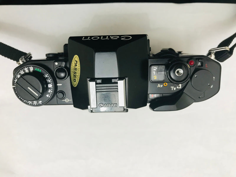 Canon AE-1 SLR 35mm Film Camera Body Black - Used