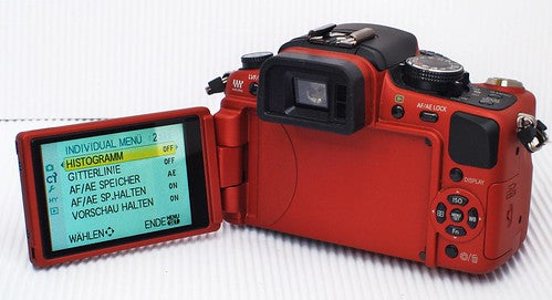 Panasonic Lumix DMC-G1 SLR Digital Camera Body Red