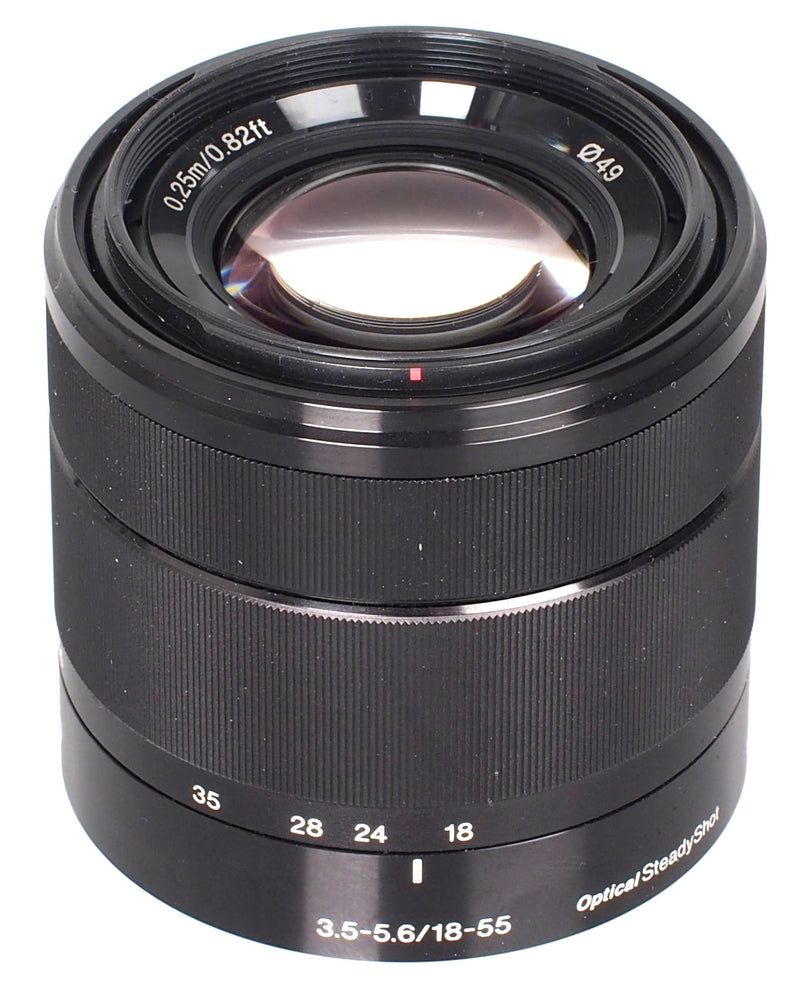 Sony E 18-55mm f/3.5-5.6 OSS Lens (Black)