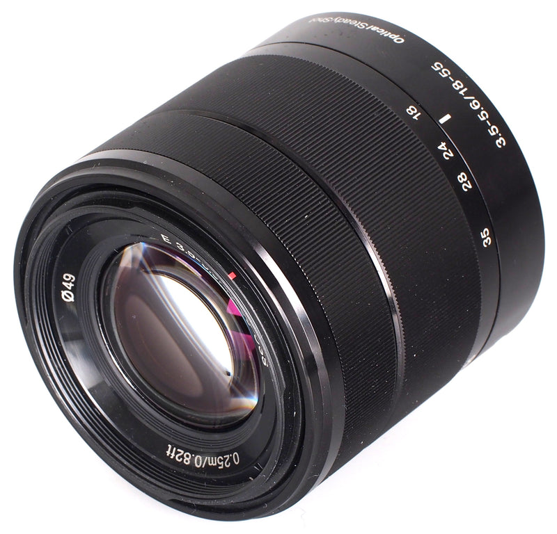 Sony E 18-55mm f/3.5-5.6 OSS Lens (Black)