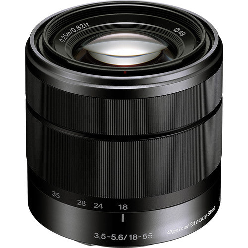 Sony E 18-55mm f/3.5-5.6 OSS Lens (Black)