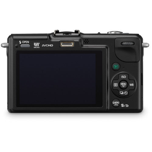 Panasonic Lumix DMC-GF2 Digital Camera w/14-42mm Lens (Black)