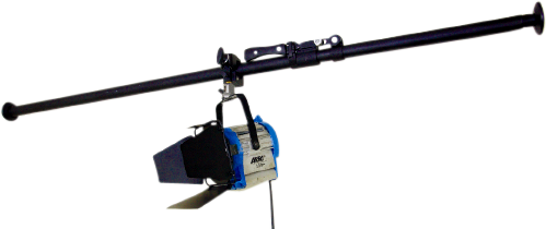 Kupo D100211 Kupole Extends from 210cm to 370cm - Black