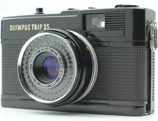 Olympus TRIP 35 Film Camera Black - Used