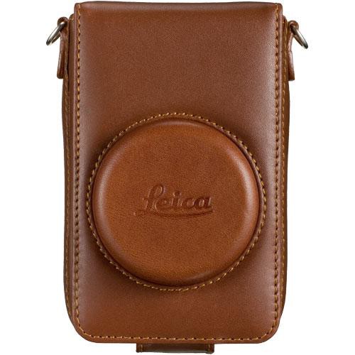 Leica Leather case for D-LUX 4, D-LUX 5, D-LUX 6 with Shoulder Strap - Brown