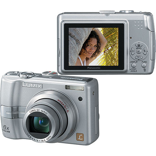 Panasonic Lumix DMC-LZ7 Digital Camera - Silver