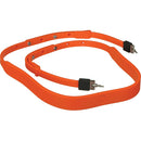 Leica Silicone Wrist Strap (Orange/Red)