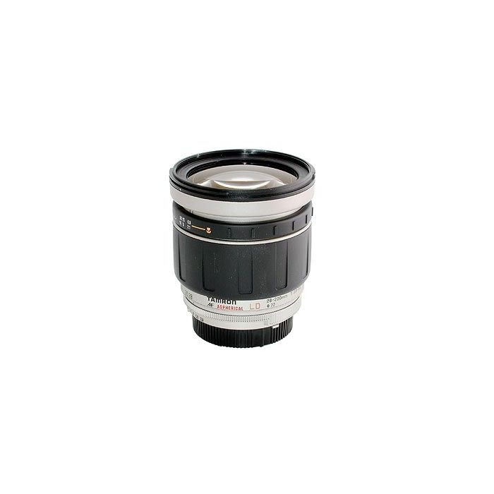 Tamron 28-200mm F/3.8-5.6 Aspherical D IF LD Super Autofocus Lens For Canon (Silver) Used Good