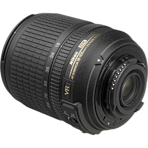Nikon AF-S DX NIKKOR 18-105mm f/3.5-5.6G ED VR Lens - Used