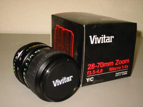 VIVITAR 28-70mm f3.5-4.8 Macro 1:4x FD Lens for Canon 35mm SLR Camera - Used