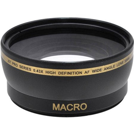 Xit 58mm 043x HD Wide Angle Lens - XT58WAB