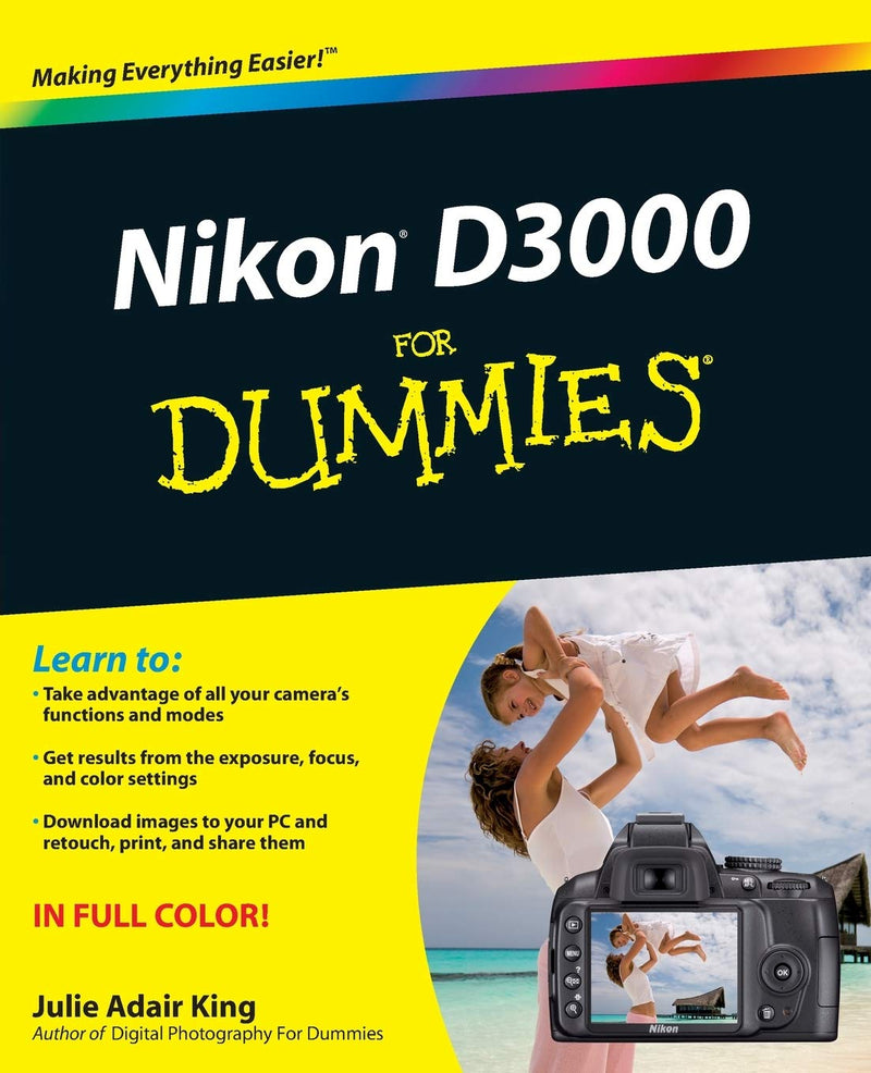 Nikon D3000 For Dummies Paperback