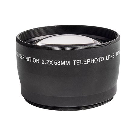 Digital Concept 58mm High Definition Pro 2.2x Telephoto Conversion Lens (Black)