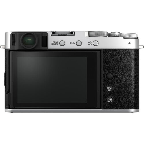 FUJIFILM X-E4 Mirrorless Digital Camera Body - Silver