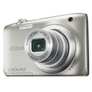 Nikon Coolpix A100 Digital Camera (Silver)