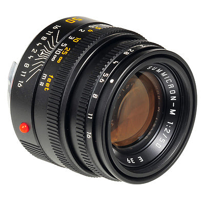Leica Summicron-M 50mm f/2 Lens - Used