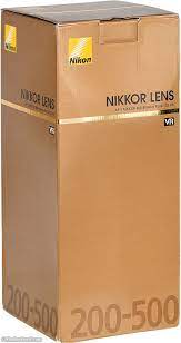 Nikon AF-S NIKKOR 200-500mm f/5.6E ED VR Lens - Open Box