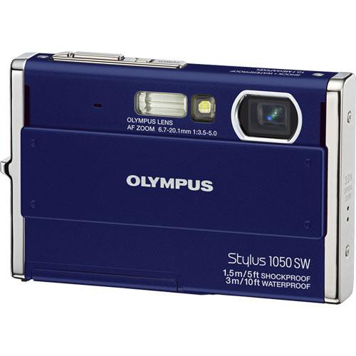 Olympus Stylus 1050 SW Digital Camera - Blue