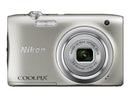 Nikon Coolpix A100 Digital Camera (Silver)