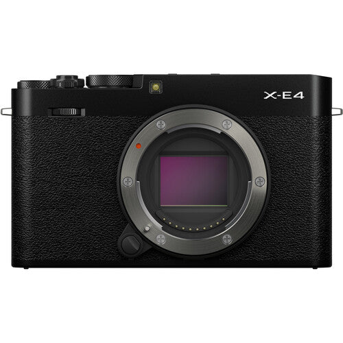 FUJIFILM X-E4 Mirrorless Digital Camera Body - Black