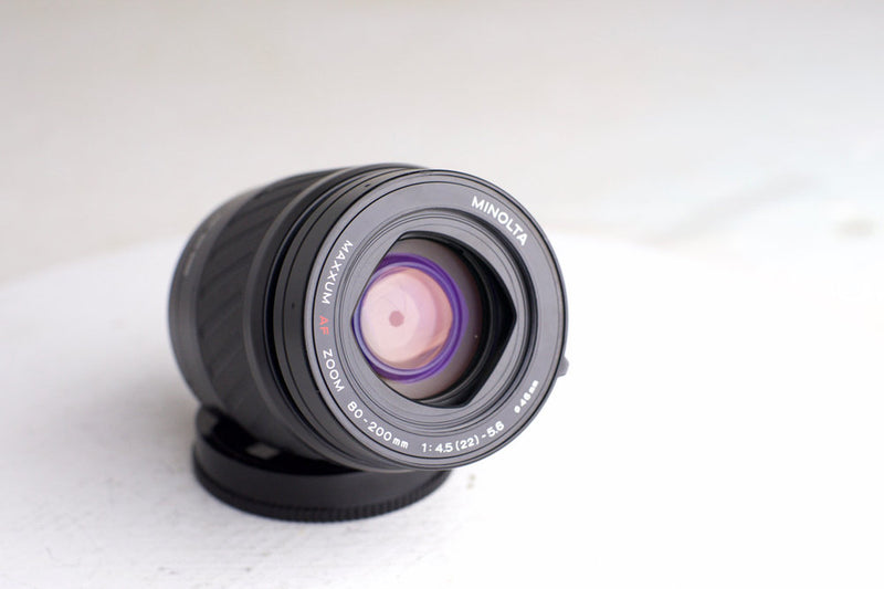 Minolta Maxxum 80-200mm f/4.5-5.6 AF Zoon Lens - Used Very good
