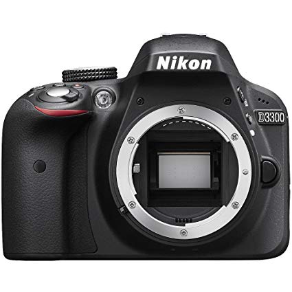 Nikon D3300 DSLR Camera Body (Black)