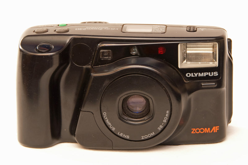 Olympus Infinity Zoom Af 230 35mm Film Camera with 38-90mm Lens Quartzdate