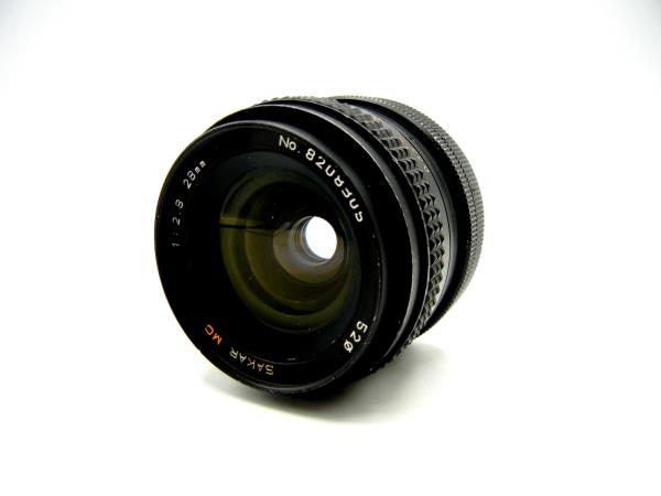 Sakar 28mm f/2.8 Canon FD-Manual Focus Prime Lens - Used Like New