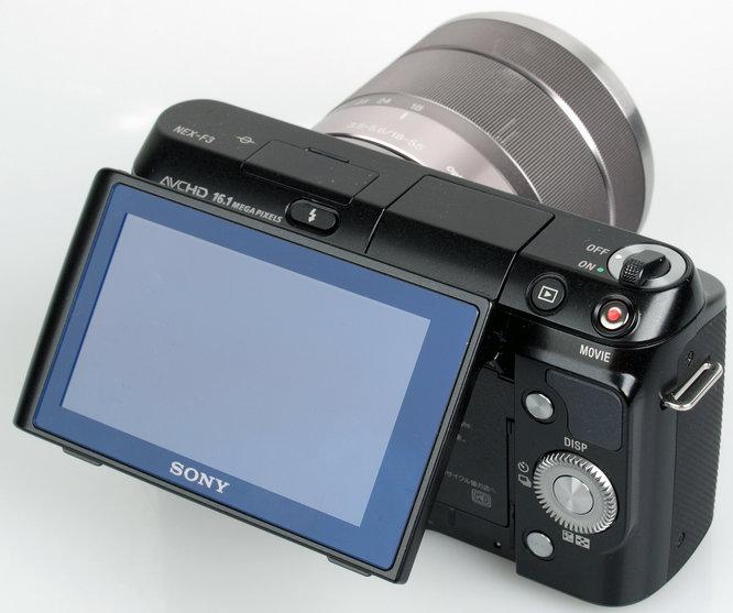 Sony Alpha NEX-F3 Mirrorless Digital Camera with 18-55mm f/3.5-5.6 OSS Lens (Black/Silver)
