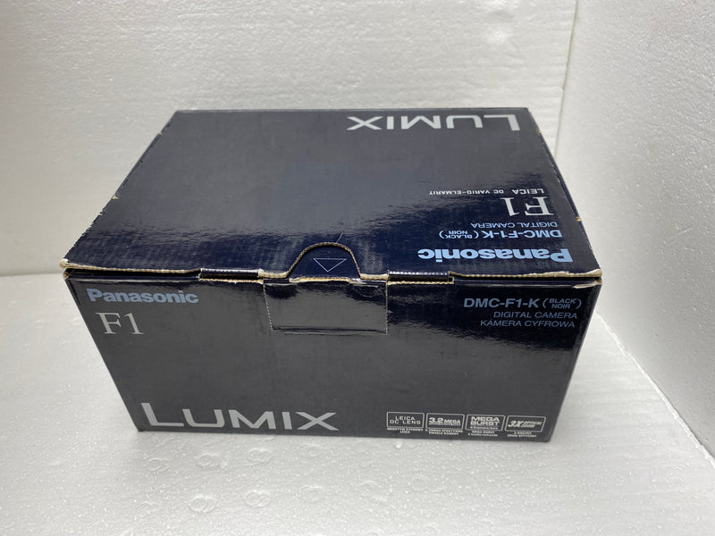 Panasonic LUMIX DMC-F1 Premium Digital Camera Black - Used