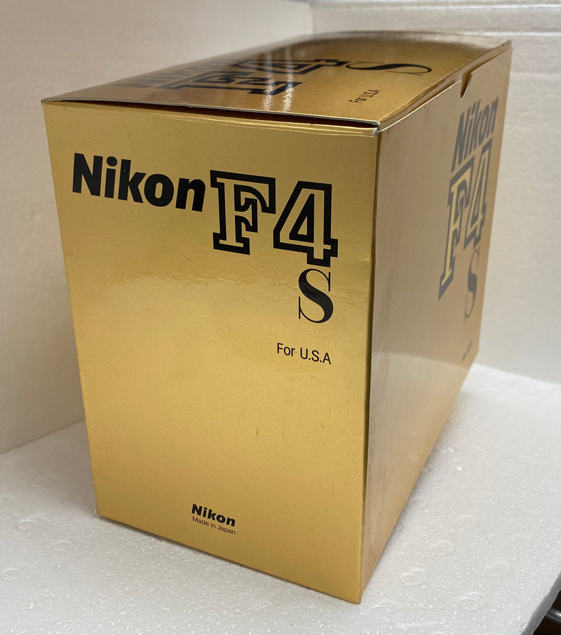 Nikon F4s Autofocus Camera Body with Nikon MB-21 Motor Drive - Used