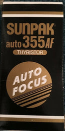 SUNPAK 035M 35mm Electronic Thyristor Auto Flash with 35-85mm Zoom