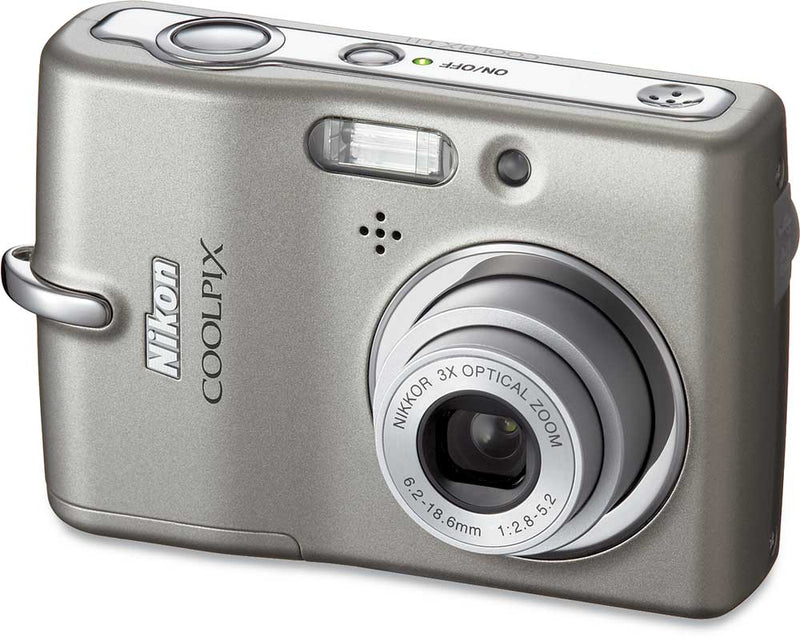 Nikon Coolpix L11 Digital Camera Silver - Broken, Needs Repair or for Parts